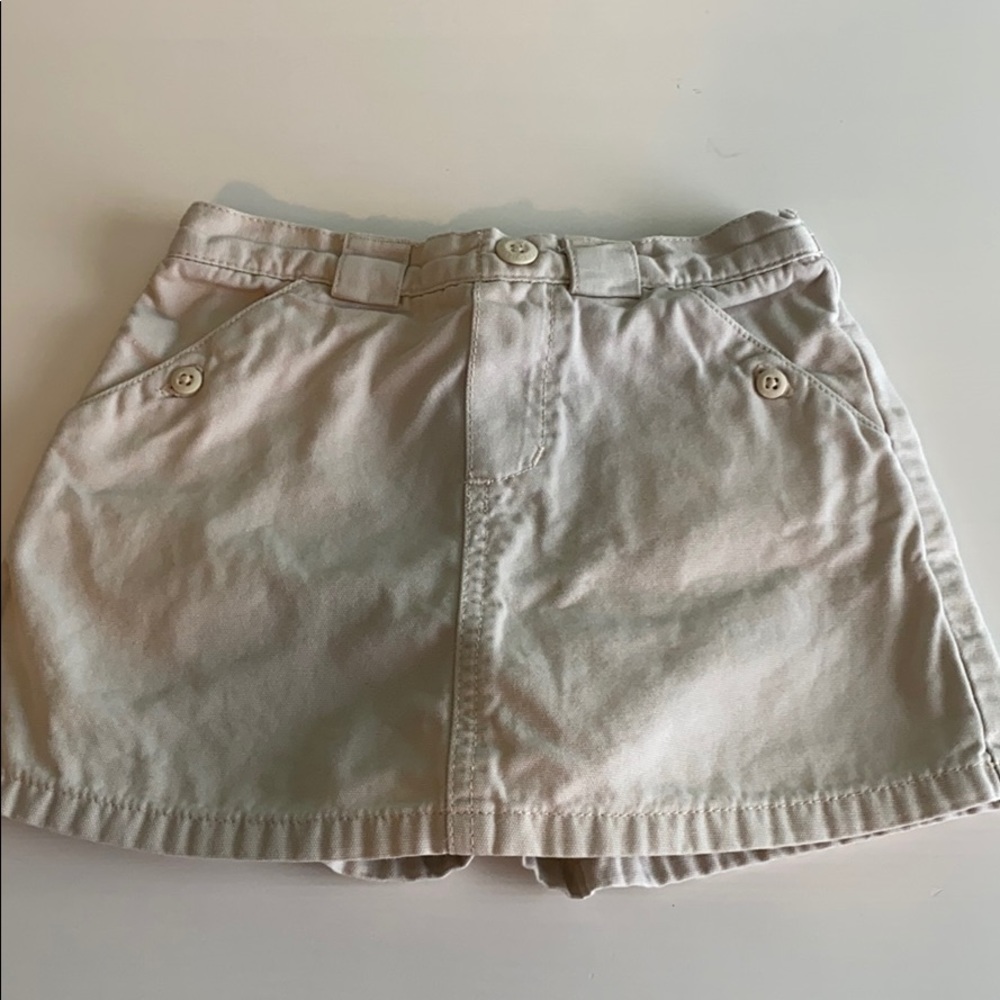 Khaki Skort